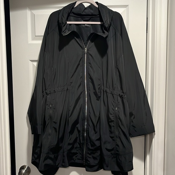NWT Athleta Drip Drop Black Jacket Size 3X. - Picture 5 of 10